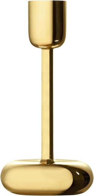 Iittala Nappula Candleholder 183mm brass - Soposopo