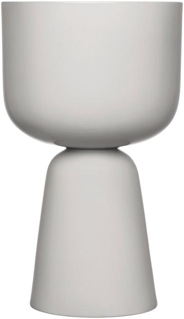Iittala Nappula Plant Pot S 260x155mm light grey - Soposopo