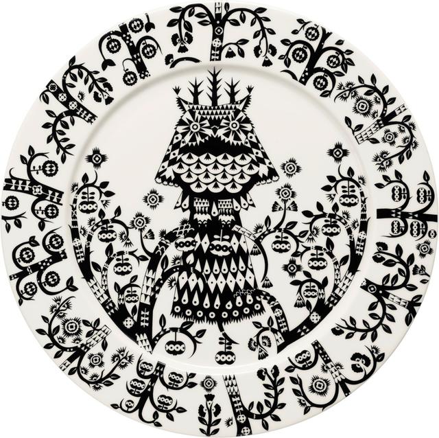 Iittala Taika Plate 27cm black - Soposopo