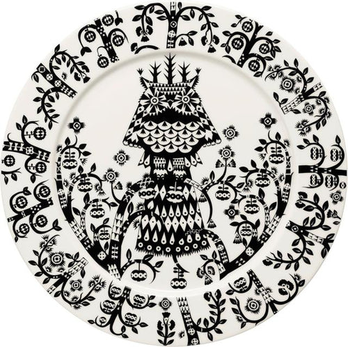Iittala Taika Plate 27cm black - Soposopo