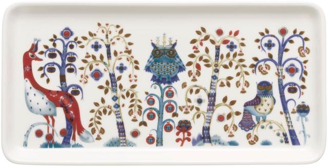Iittala Taika Rectangle Plate 12x24cm white - Soposopo
