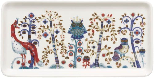 Iittala Taika Rectangle Plate 12x24cm white - Soposopo