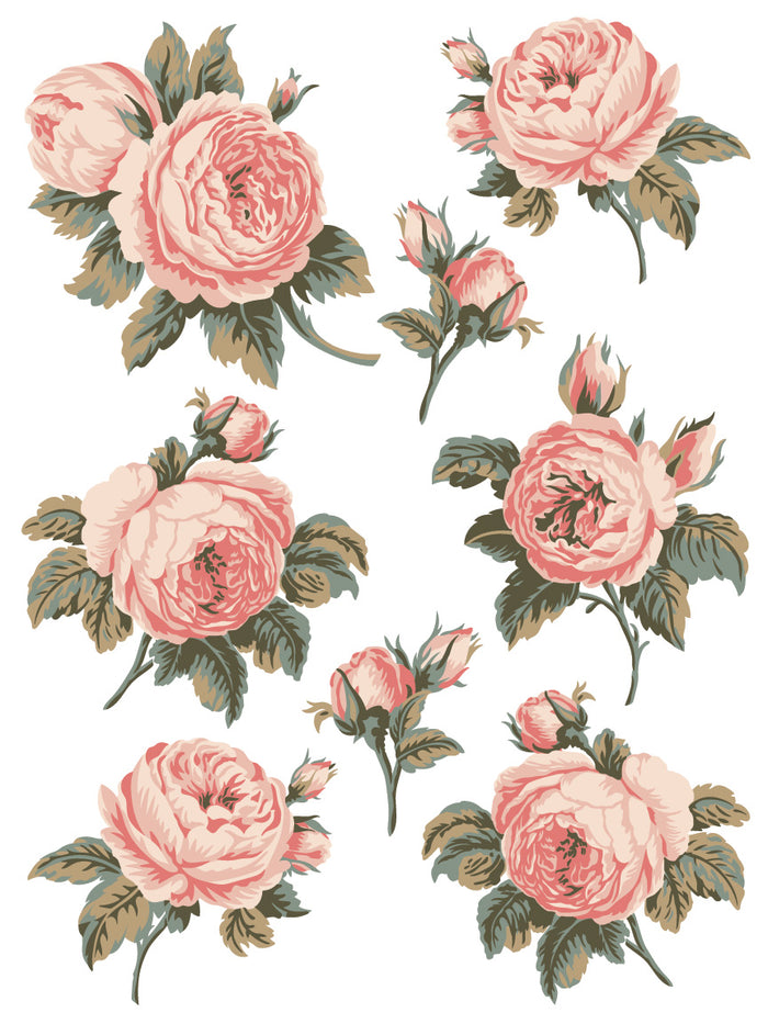 Iron Orchid Designs - Spring Melody Paint Inlay 12x16 Pad