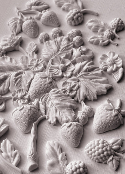Iron Orchid Designs - Wild Berries - 6x10 IOD Mould™