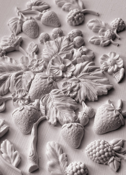 Iron Orchid Designs - Wild Berries - 6x10 IOD Mould™