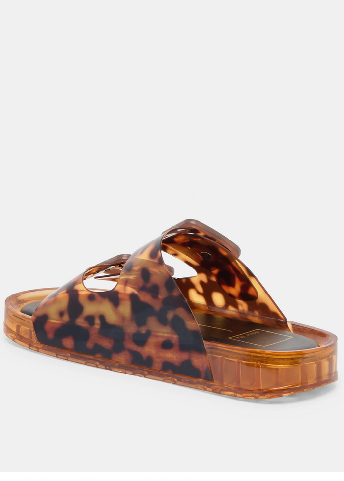 Julio Tortoise Vinyl Sandal