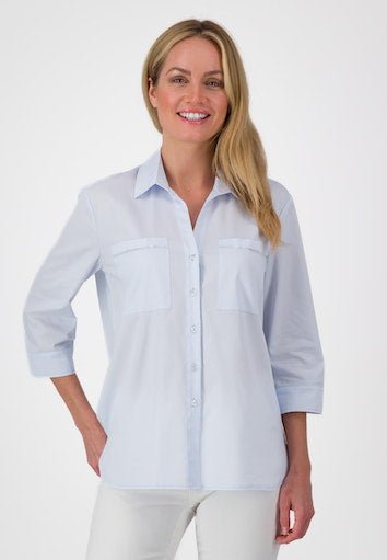 Just White J2848 / 400 Light Blue Shirt Front