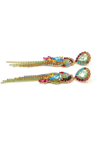 Kaizen Parrot Diamante Earrings