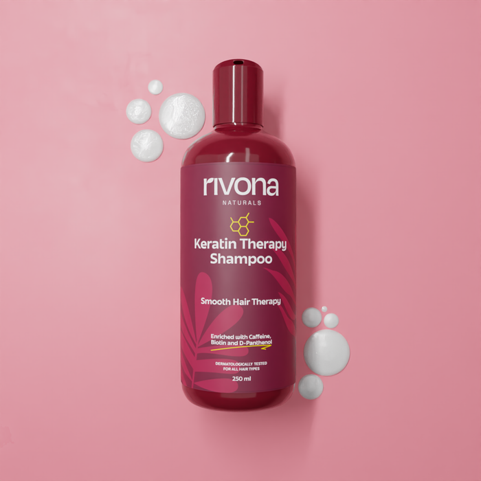 Keratin Shampoo for Damaged hair - Smooth, Silky Hair 250ml