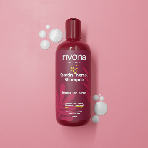 Keratin Shampoo for Damaged hair - Smooth, Silky Hair 250ml
