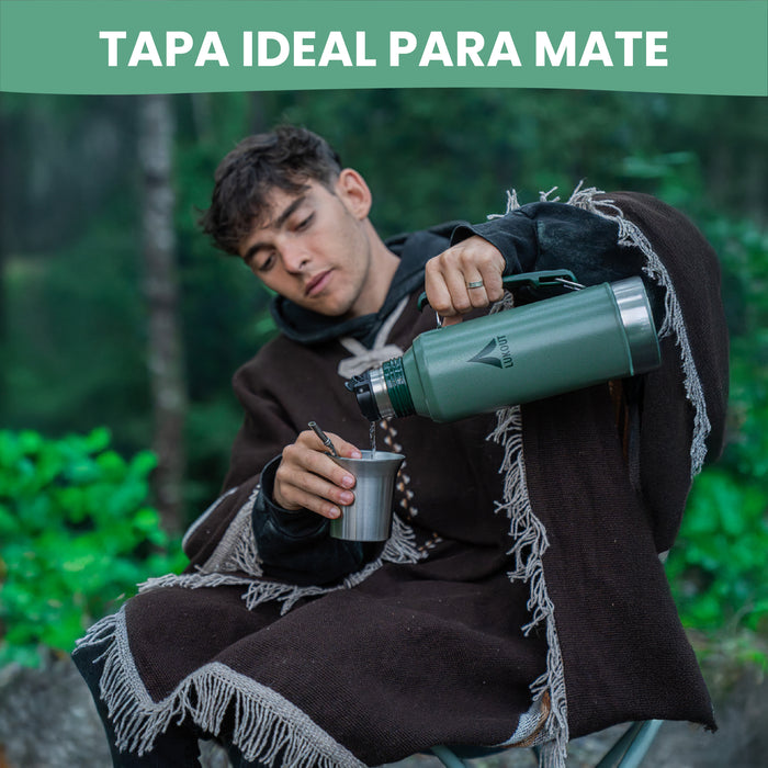 Kit Termo Mate Flow 1200 ml + Mate 170 ml
