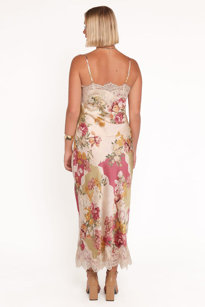 Petal and Pup USA DRESSES Laken Maxi Dress - Patchwork Floral