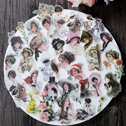 Lamqi Portrait Vellum Stickers