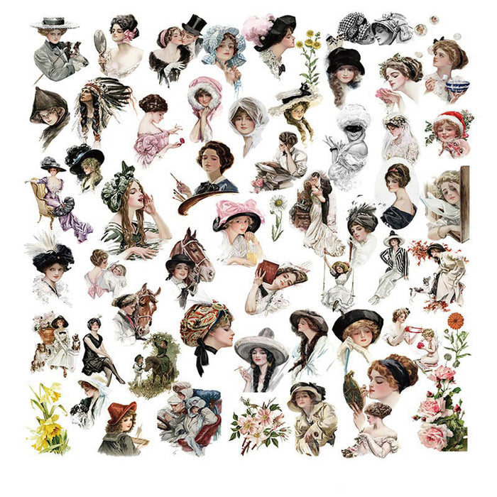 Lamqi Portrait Vellum Stickers