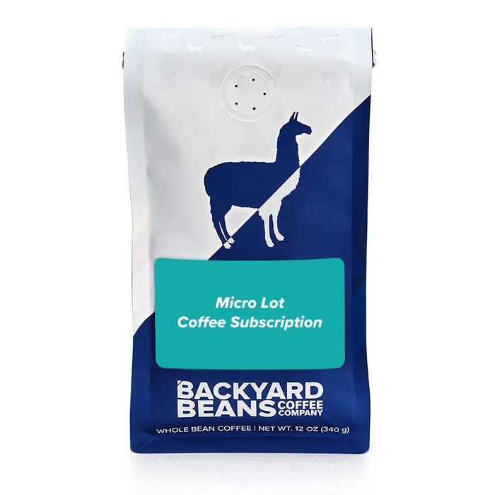 Image of Teal Micro Lot Coffee Subscription retail bag