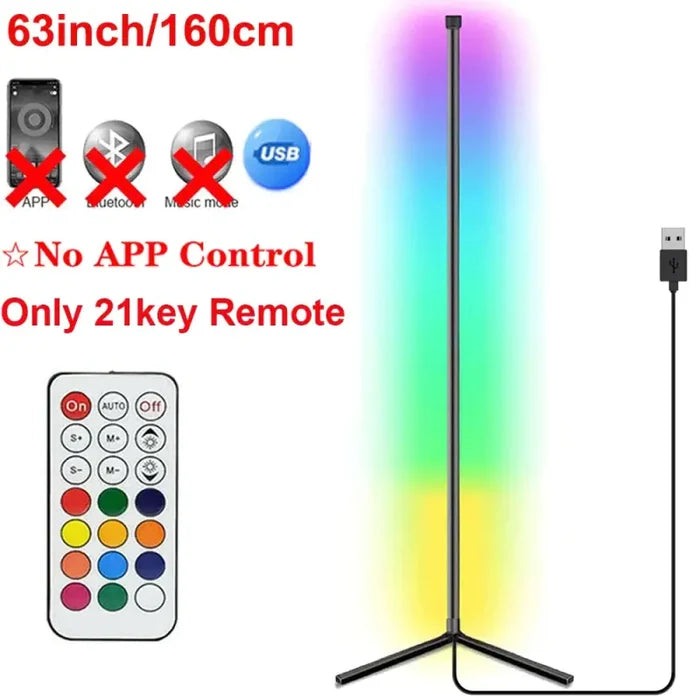 160cm-BK Only Remote / RGB with Controller