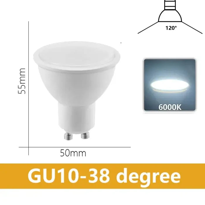 120 6000K / AC220-240V / 10 pcs | 5w