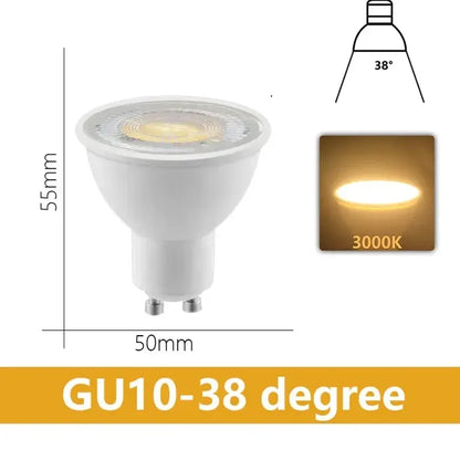 38 3000K / AC220-240V / 10 pcs | 5w
