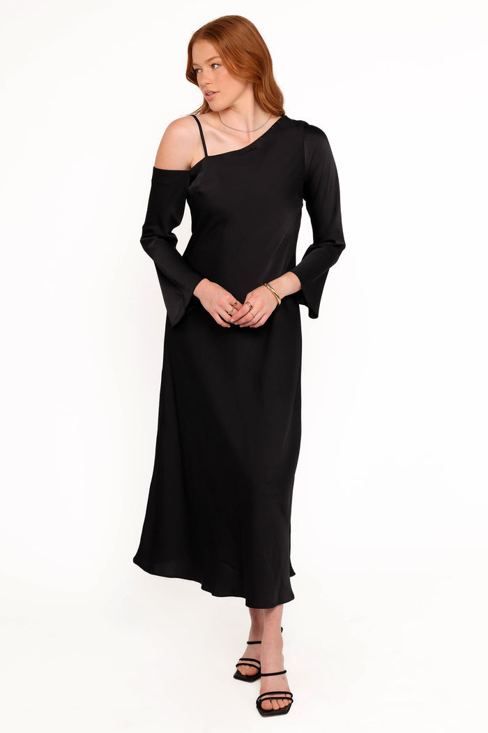 Petal and Pup USA DRESSES Lindra Maxi Dress - Black