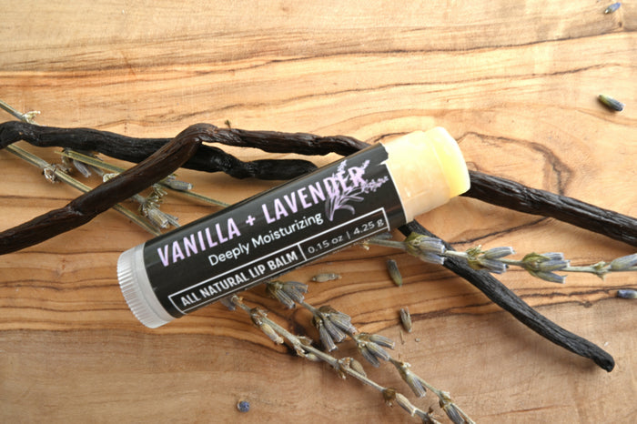Lip Balm Bundle - Vanilla + Lavender (6 Balms)