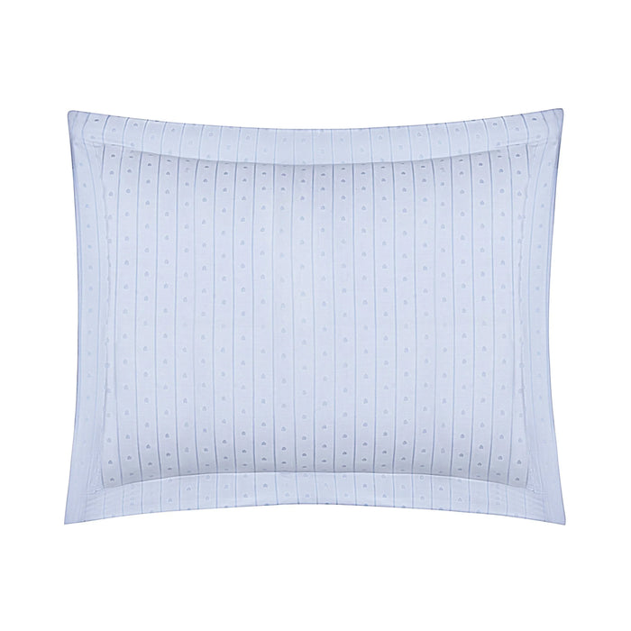 Little Hearts Sham Set by Home Treasures — pillow sham and decorative edge