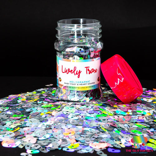 Lively Trax | Glitter Shape from The Glitter Guy