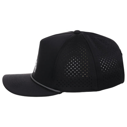 Local Crowns California Reflective 5 Panel Tech w/Rope - Black