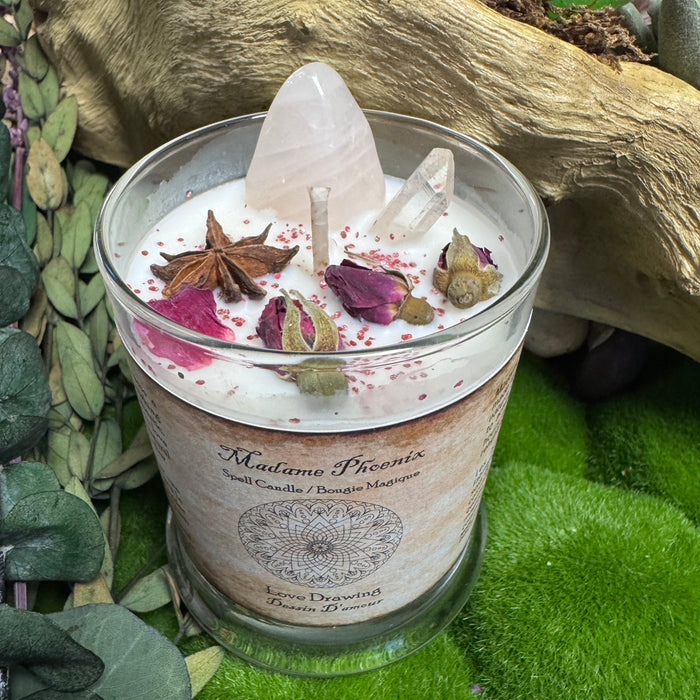 Love Drawing Deluxe LIMITED EDITION Spell Candle