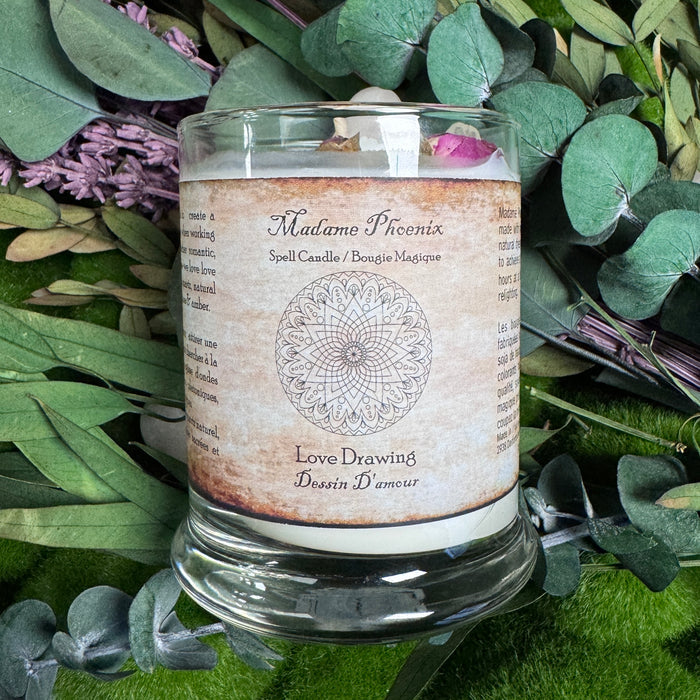 Love Drawing Deluxe LIMITED EDITION Spell Candle
