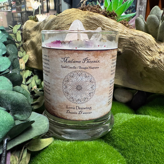 Love Drawing Deluxe LIMITED EDITION Spell Candle
