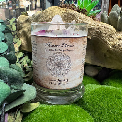Love Drawing Deluxe LIMITED EDITION Spell Candle