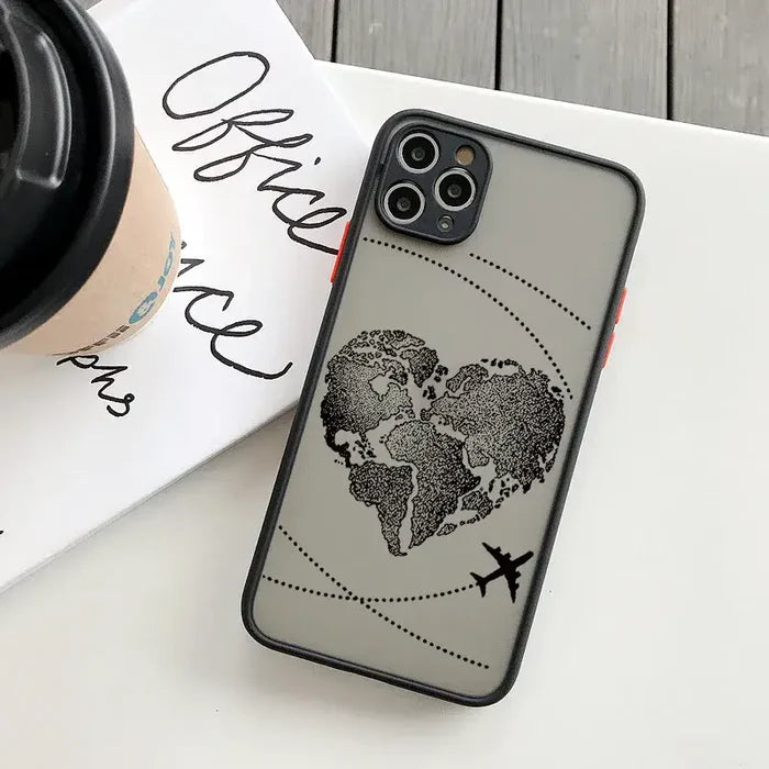 black map 4 / for iphone 13