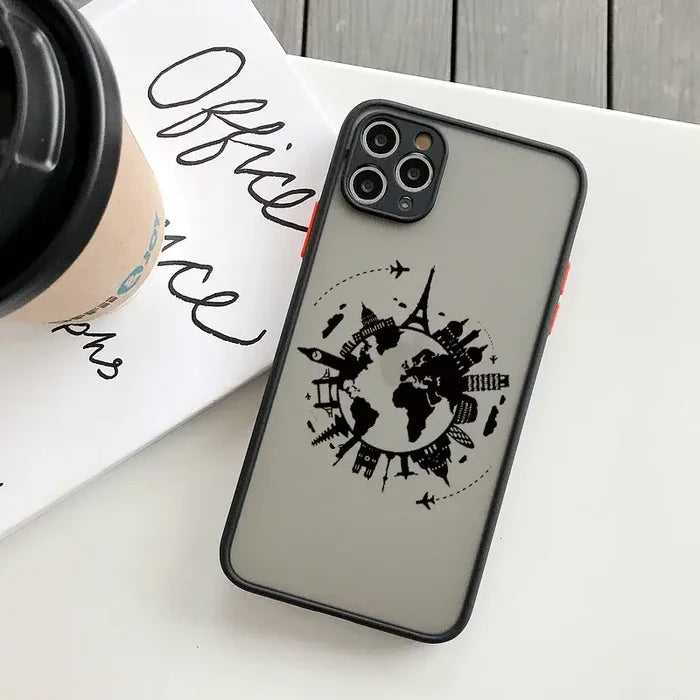 black map 8 / for iphone 13