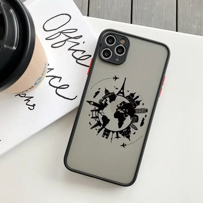 black map 8 / for iphone 13