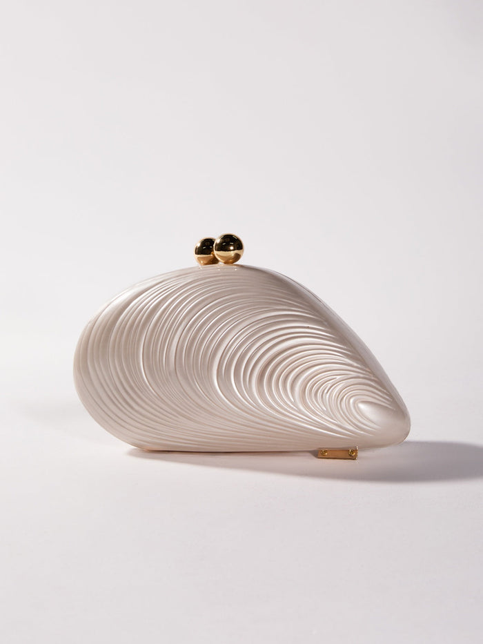 Mahin Seashell Convertible Clutch