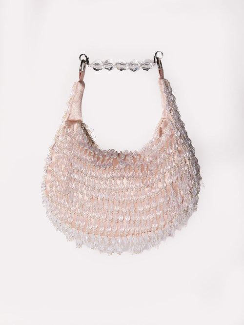 Mahir Pearl Beaded Bag