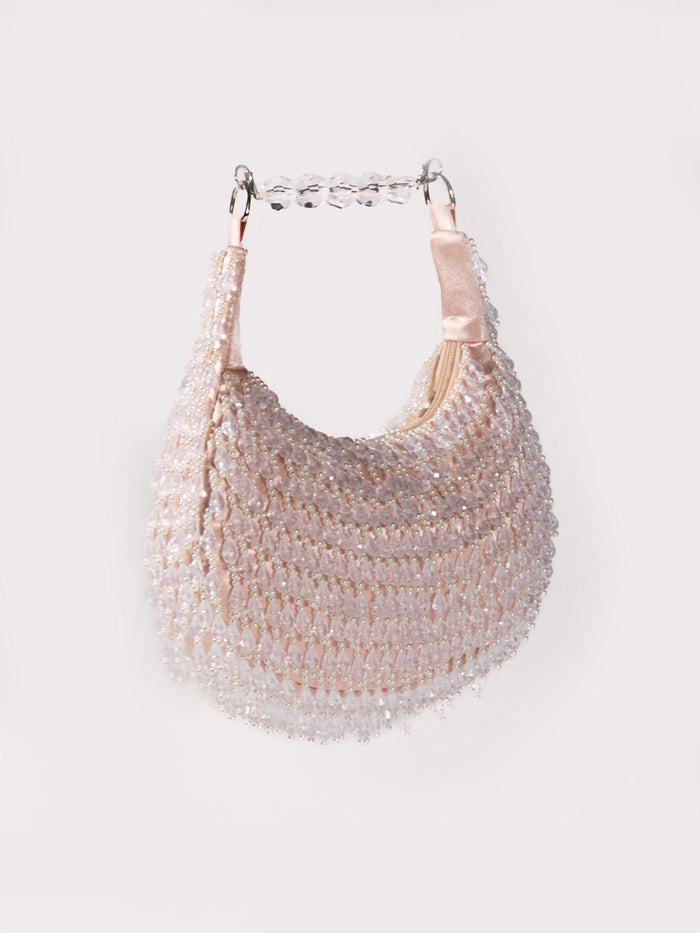 Mahir Pearl Beaded Bag