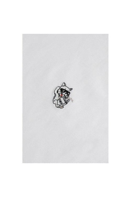 Maison Labiche - Heavy Tee Dirty Cat/Gots White-T-shirts-