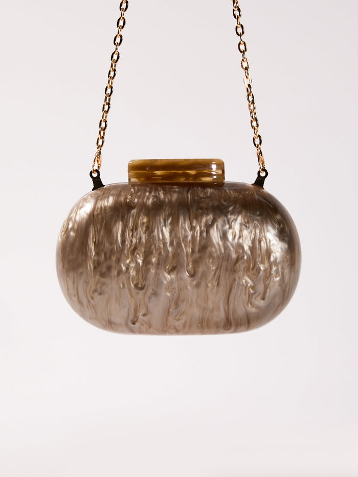 Maizah Acrylic Convertible Clutch