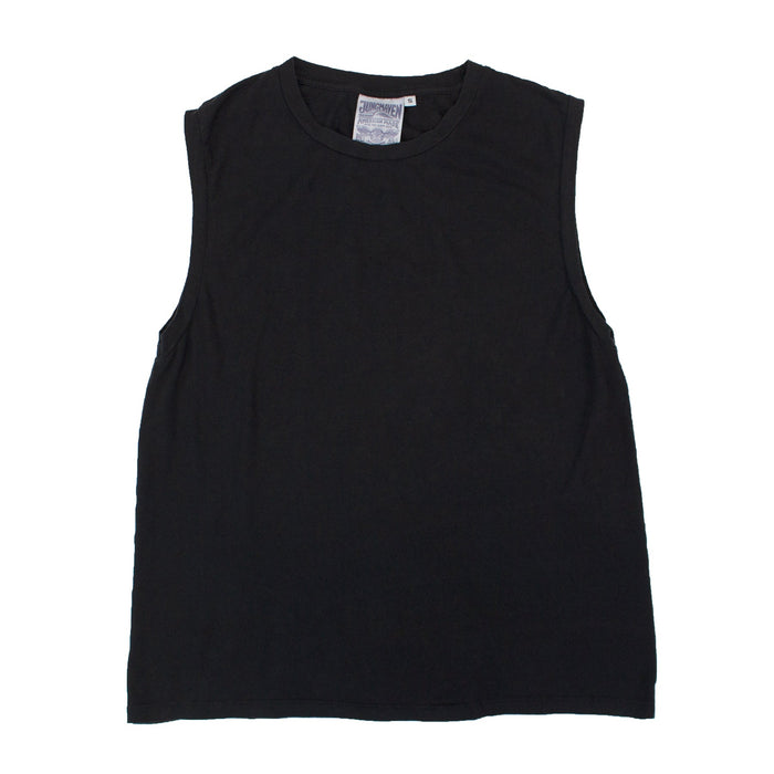 Malibu Muscle Tee in Black