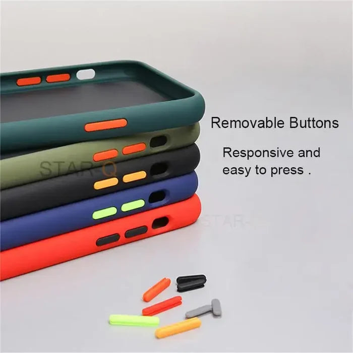 The case is made from rubber and has a rubber backing