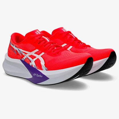 Men's Asics Magic Speed 4 Flash Red/White-SOULIER, shoes-33-OFF