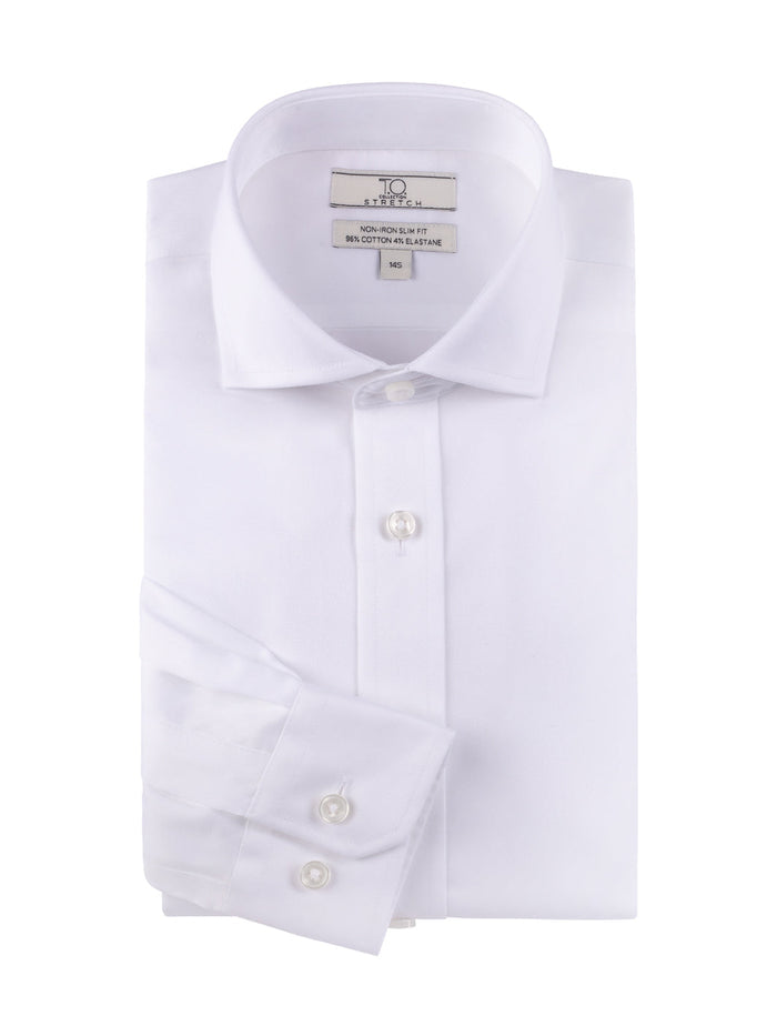 Men's Non iron Stretch Label shirt