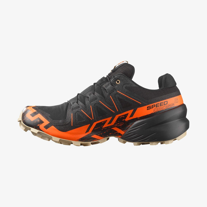 Men's Salomon Speedcross 6 GTX Black/Shoran/Whpe-SOULIER, shoes-33-OFF