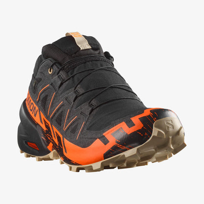 Men's Salomon Speedcross 6 GTX Black/Shoran/Whpe-SOULIER, shoes-33-OFF