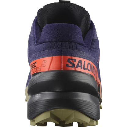 Men's Salomon Speedcross 6 Mar Bl/Black/Chert-SOULIER, shoes-33-OFF