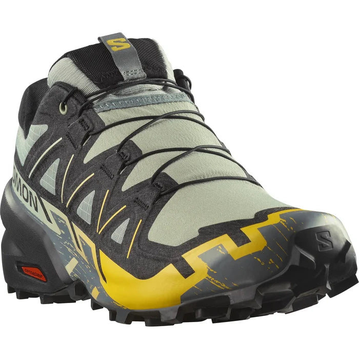 Men's Salomon Speedcross 6 Wrought Iron/Black-SOULIER, shoes-33-OFF