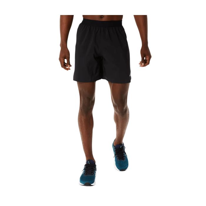 Mens's Asics Road 2-N-1 7IN Short Performance Black/ Carrier-Apparel-33-OFF