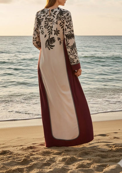 Midnight Bloom kaftan