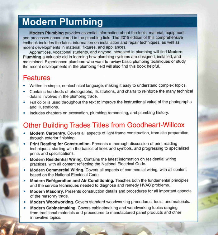Modern Plumbing Eight Edition